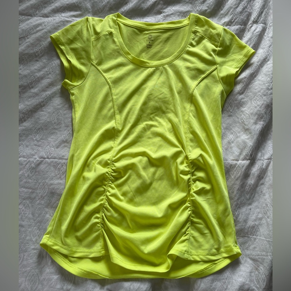 Balance Collection Neon Yellow Short Sleeve Tee
